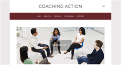 Desktop Screenshot of coachingaction.com